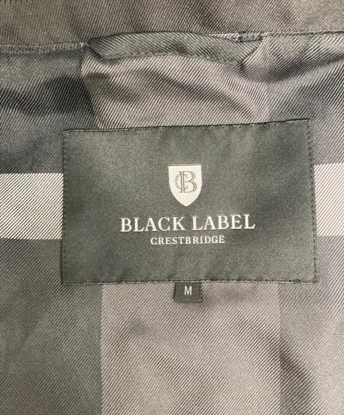 BLACK LABEL CRESTBRIDGE（ブラックレーベル クレストブリッジ）BLACK LABEL CRESTBRIDGE (ブラックレーベル クレストブリッジ) フーデッドジャケット ブラック サイズ:SIZE Mの古着・服飾アイテム