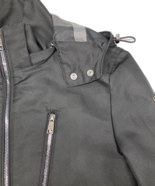 BLACK LABEL CRESTBRIDGE（ブラックレーベル クレストブリッジ）BLACK LABEL CRESTBRIDGE (ブラックレーベル クレストブリッジ) フーデッドジャケット ブラック サイズ:SIZE Mの古着・服飾アイテム