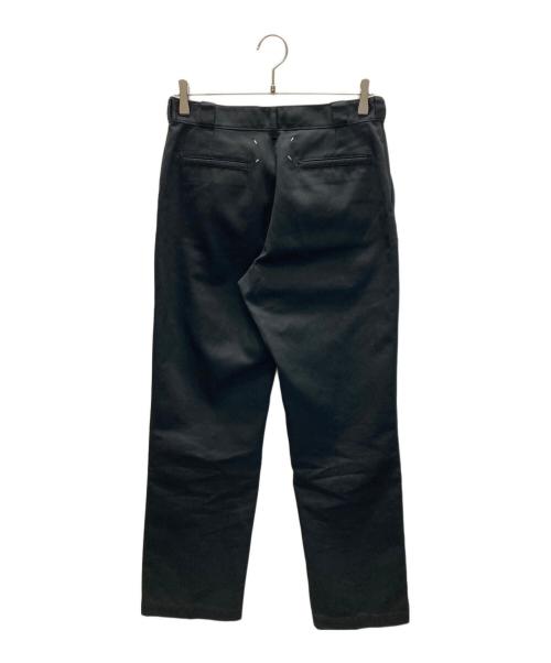 Maison Margiela（メゾンマルジェラ）Maison Margiela (メゾンマルジェラ) CHINO TROUSERS チノトラウザー ブラック サイズ:SIZE 42の古着・服飾アイテム