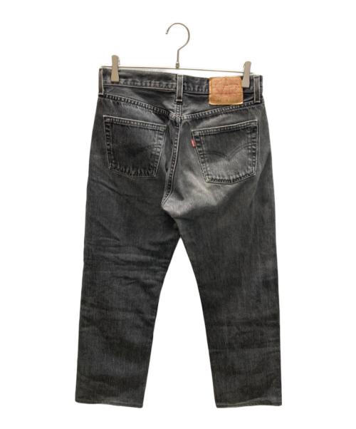LEVI'S（リーバイス）LEVI'S (リーバイス) 501 後染めブラック ボタンフライ デニムパンツ ブラック サイズ:SIZE W30×L30の古着・服飾アイテム