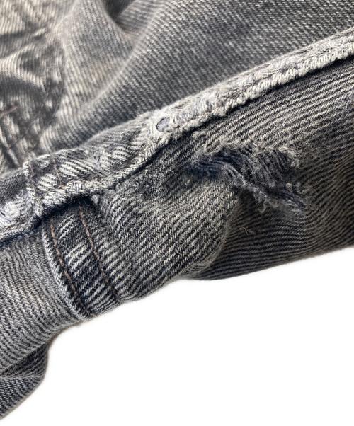 LEVI'S（リーバイス）LEVI'S (リーバイス) 501 後染めブラック ボタンフライ デニムパンツ ブラック サイズ:SIZE W30×L30の古着・服飾アイテム