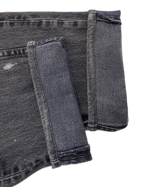 LEVI'S（リーバイス）LEVI'S (リーバイス) 501 後染めブラック ボタンフライ デニムパンツ ブラック サイズ:SIZE W30×L30の古着・服飾アイテム