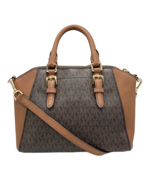 MICHAEL KORS（マイケルコース）MICHAEL KORS (マイケルコース) シアラ ショルダーバッグ ブラウン サイズ:下記参照の古着・服飾アイテム