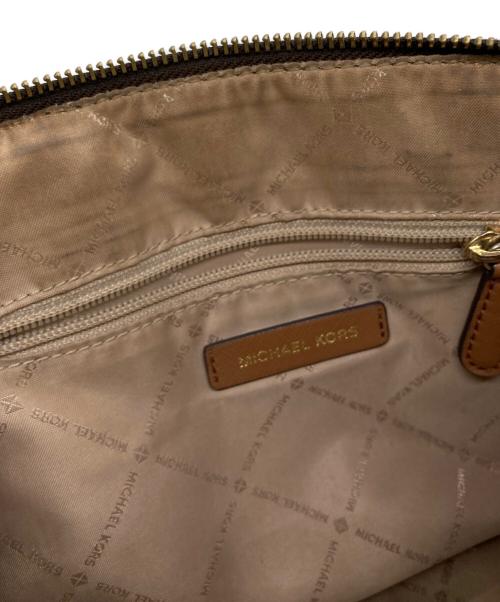 MICHAEL KORS（マイケルコース）MICHAEL KORS (マイケルコース) シアラ ショルダーバッグ ブラウン サイズ:下記参照の古着・服飾アイテム