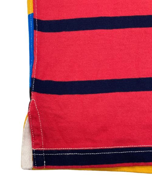 POLO RALPH LAUREN（ポロ・ラルフローレン）POLO RALPH LAUREN (ポロ・ラルフローレン) パッチワークボーダーポロシャツ マルチカラー サイズ:SIZE XS 未使用品の古着・服飾アイテム
