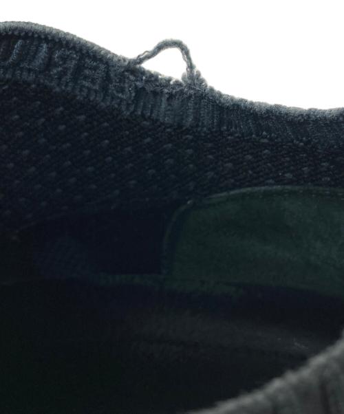 Berluti（ベルルッティ）Berluti (ベルルッティ) シャドウ ニット＆レザースニーカー ブラック×グレー サイズ:SIZE 28.5cmの古着・服飾アイテム