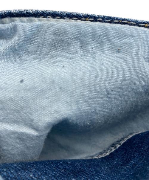 OHOTORO（オオトロ）OHOTORO (オオトロ) Curve Wide Jeans Blue インディゴ サイズ:SIZE　Sの古着・服飾アイテム