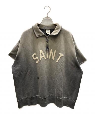 中古・古着通販】SAINT Mxxxxxx (セントマイケル) SS HALF ZIP SWEAT