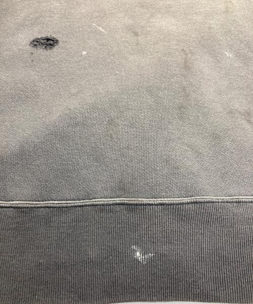 SAINT Mxxxxxx（セントマイケル）SAINT Mxxxxxx (セントマイケル) SS HALF ZIP SWEAT グレー サイズ:SIZE XLの古着・服飾アイテム