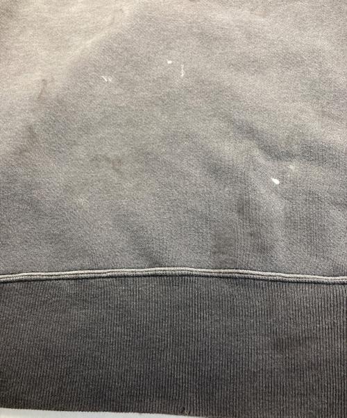 SAINT Mxxxxxx（セントマイケル）SAINT Mxxxxxx (セントマイケル) SS HALF ZIP SWEAT グレー サイズ:SIZE XLの古着・服飾アイテム