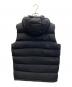 HERNO (ヘルノ) フーデッドダウンベスト ブラック サイズ:50：23000円