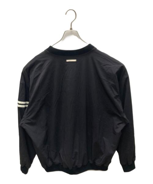 Maison Kinema（メゾン キネマ）MAISON KINEMA (メゾン キネマ) Nylon pull over ブラック サイズ:size　Lの古着・服飾アイテム