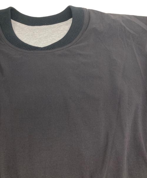 Maison Kinema（メゾン キネマ）MAISON KINEMA (メゾン キネマ) Nylon pull over ブラック サイズ:size　Lの古着・服飾アイテム