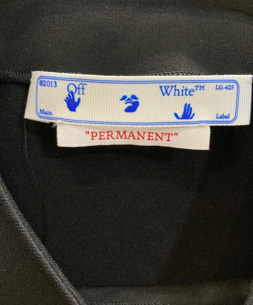 OFFWHITE（オフホワイト）OFFWHITE (オフホワイト) カットアウトカットソー ブラック サイズ:36の古着・服飾アイテム