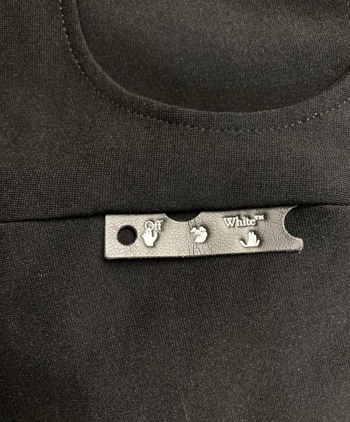 OFFWHITE（オフホワイト）OFFWHITE (オフホワイト) カットアウトカットソー ブラック サイズ:36の古着・服飾アイテム