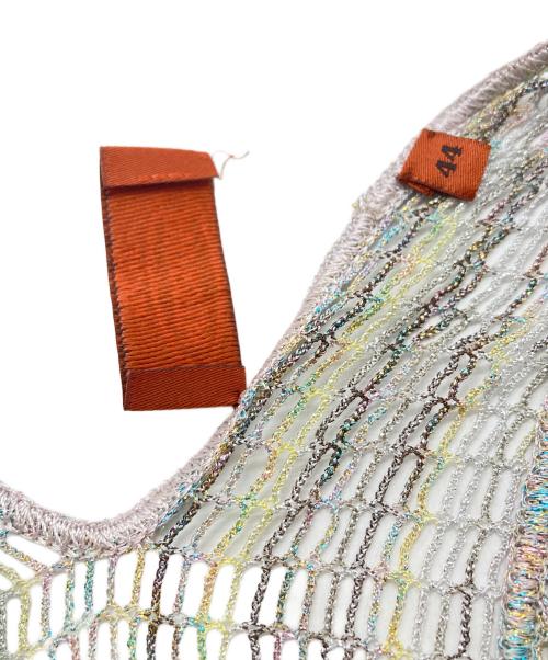 missoni（ミッソーニ）missoni (ミッソーニ) ニットマキシカフタン マルチカラー サイズ:44の古着・服飾アイテム