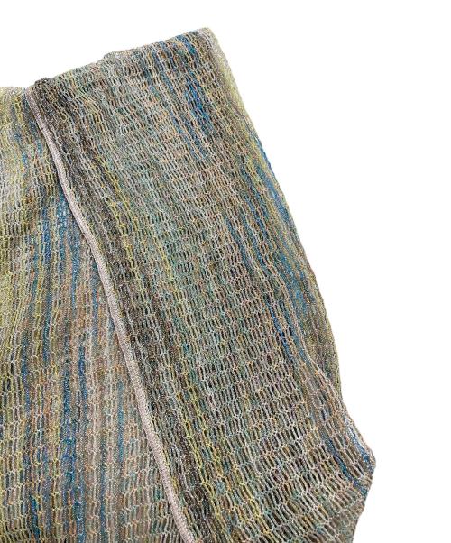 missoni（ミッソーニ）missoni (ミッソーニ) ニットマキシカフタン マルチカラー サイズ:44の古着・服飾アイテム