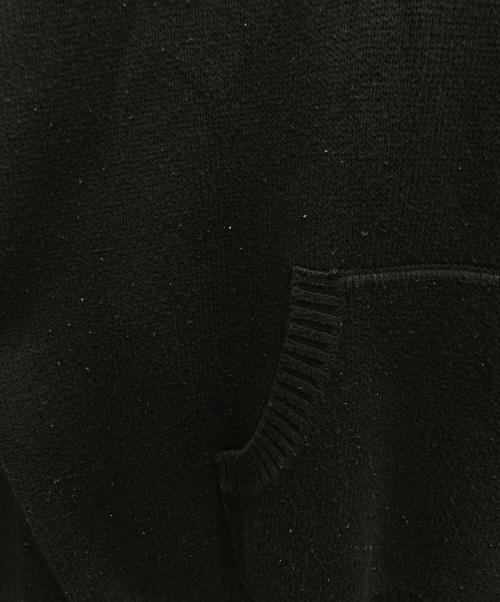 SUPREME（シュプリーム）Supreme (シュプリーム) 2-Tone Hooded Sweater ブラック サイズ:SIZE Mの古着・服飾アイテム