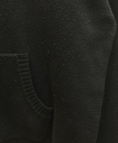 SUPREME（シュプリーム）Supreme (シュプリーム) 2-Tone Hooded Sweater ブラック サイズ:SIZE Mの古着・服飾アイテム
