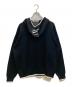 Supreme (シュプリーム) 2-Tone Hooded Sweater ブラック サイズ:SIZE M：8000円