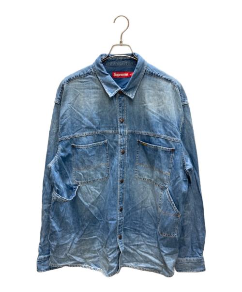 SUPREME（シュプリーム）Supreme (シュプリーム) Worn Snap Painter Shirt 
