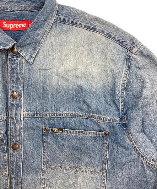 SUPREME（シュプリーム）Supreme (シュプリーム) Worn Snap Painter Shirt 