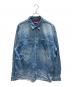 Supreme（シュプリーム）の古着「Worn Snap Painter Shirt 