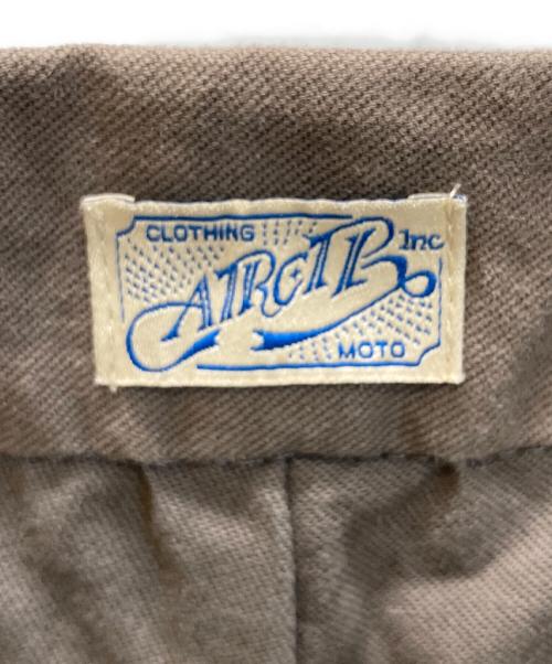 atrctr（アトラクタ）atrctr (アトラクタ) アジャスター コットンチノ スラックス ブラウン サイズ:SIZE 1の古着・服飾アイテム