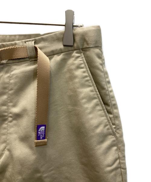 THE NORTHFACE PURPLELABEL（ザ・ノースフェイス パープルレーベル）THE NORTHFACE PURPLELABEL (ザ・ノースフェイス パープルレーベル) Stretch Twill Shorts ベージュ サイズ:SIZE 32の古着・服飾アイテム