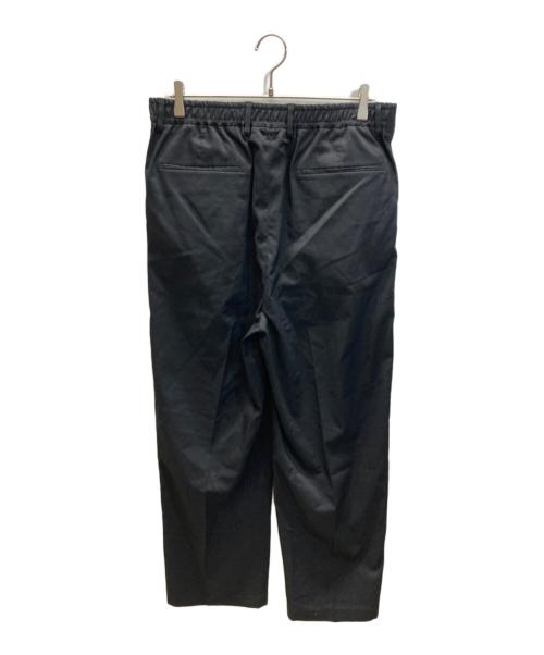 STEVEN ALAN（スティーブンアラン）STEVEN ALAN (スティーブンアラン) P/RA トロピカル イン ツープリーツ ドレス トラウザーズ ハーフイージー ブラック サイズ:SIZE XLの古着・服飾アイテム