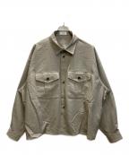THE RERACSザ リラクス）の古着「レギュラーカラーシャツ」｜ベージュ