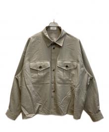 THE RERACS（ザ リラクス）の古着「レギュラーカラーシャツ」｜ベージュ