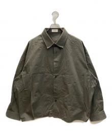 THE RERACS（ザ リラクス）の古着「BALLOON CARDIGAN SHIRT」｜カーキ