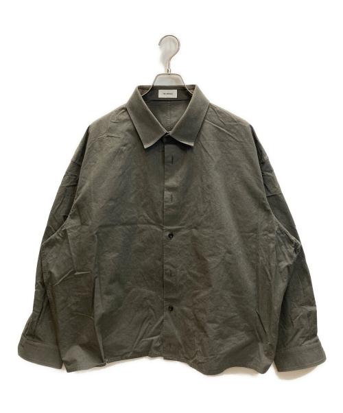 THE RERACS（ザ リラクス）THE RERACS (ザ リラクス) BALLOON CARDIGAN SHIRT カーキ サイズ:Size　48の古着・服飾アイテム