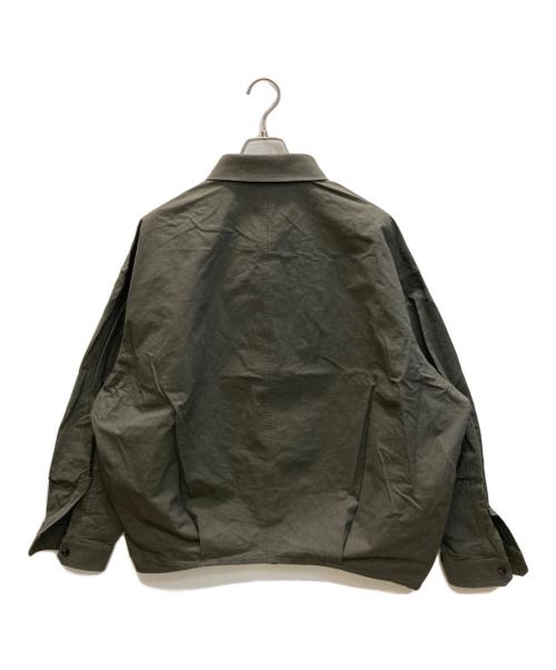 THE RERACS（ザ リラクス）THE RERACS (ザ リラクス) BALLOON CARDIGAN SHIRT カーキ サイズ:Size　48の古着・服飾アイテム