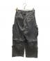 MAISON SPECIAL (メゾンスペシャル) Low Waist Cargo Denim Pants ローウエストカーゴデニム ブラック サイズ:SIZE 36：8000円