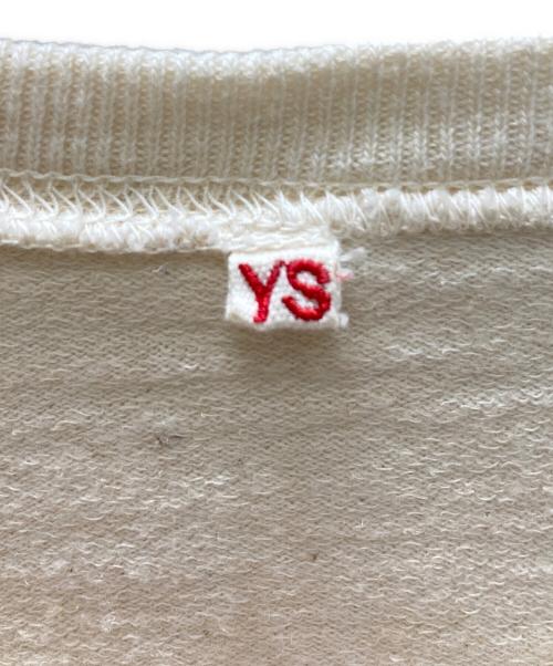 yokosakamoto（ヨウコサカモト）yokosakamoto (ヨウコサカモト) パッチワークカットソー ベージュ サイズ:size　Sの古着・服飾アイテム