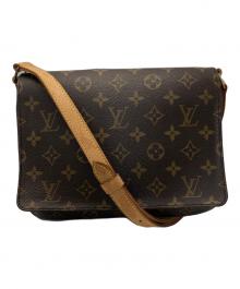 LOUIS VUITTON（ルイ ヴィトン）の古着「ミュゼットタンゴ ショートストラップ ショルダーバッグ」｜ブラウン