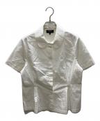 A.P.C.アーペーセー）の古着「BLOUSE JULIENNE JPS 丸襟半袖シャツ」｜ホワイト