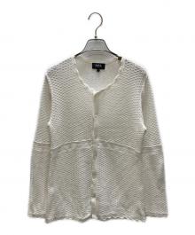A.P.C.（アーペーセー）の古着「JANIS カーディガン」｜ホワイト