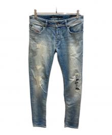 DIESEL（ディーゼル）の古着「SLEENKER デニムパンツ」｜インディゴ