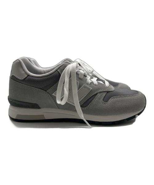 NEW BALANCE（ニューバランス）NEW BALANCE (ニューバランス) ローカットスニーカー グレー サイズ:26.5 未使用品の古着・服飾アイテム
