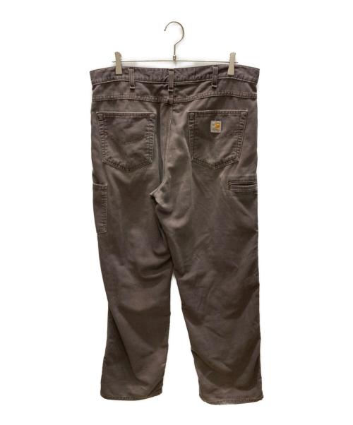 CarHartt（カーハート）CarHartt (カーハート) Loose fit ダック ワークパンツ ブラウン サイズ:36×32の古着・服飾アイテム