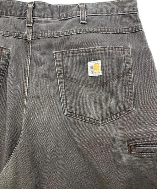 CarHartt（カーハート）CarHartt (カーハート) Loose fit ダック ワークパンツ ブラウン サイズ:36×32の古着・服飾アイテム