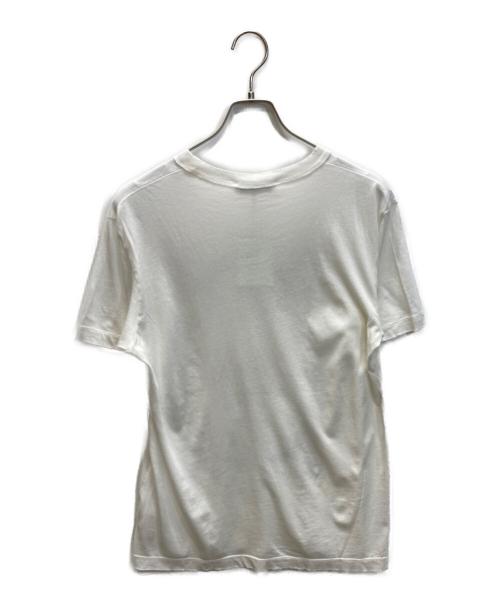 PIERRE BALMAIN（ピエール バルマン）PIERRE BALMAIN (ピエール バルマン) プリントTシャツ ホワイト サイズ:Mの古着・服飾アイテム