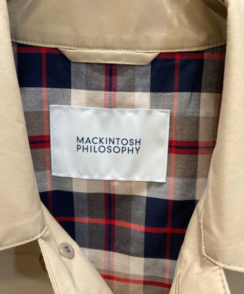 MACKINTOSH PHILOSOPHY（マッキントッシュ フィロソフィー）MACKINTOSH PHILOSOPHY (マッキントッシュ フィロソフィー) レインウェザークロス DOVER ショートコート ベージュ サイズ:36の古着・服飾アイテム