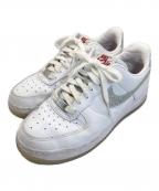 NIKEナイキ）の古着「Air Force 1 Low '07 LX Glitter Swoosh」｜ホワイト