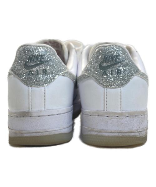 NIKE（ナイキ）NIKE (ナイキ) Air Force 1 Low '07 LX Glitter Swoosh ホワイト サイズ:SIZE 23.5cmの古着・服飾アイテム