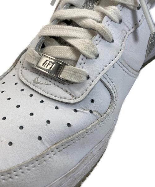 NIKE（ナイキ）NIKE (ナイキ) Air Force 1 Low '07 LX Glitter Swoosh ホワイト サイズ:SIZE 23.5cmの古着・服飾アイテム
