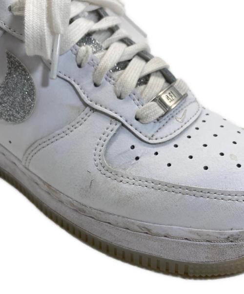 NIKE（ナイキ）NIKE (ナイキ) Air Force 1 Low '07 LX Glitter Swoosh ホワイト サイズ:SIZE 23.5cmの古着・服飾アイテム